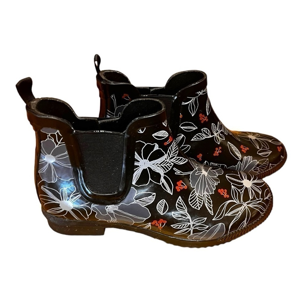Cougar Regent Floral Chelsea Waterproof Rain Boot